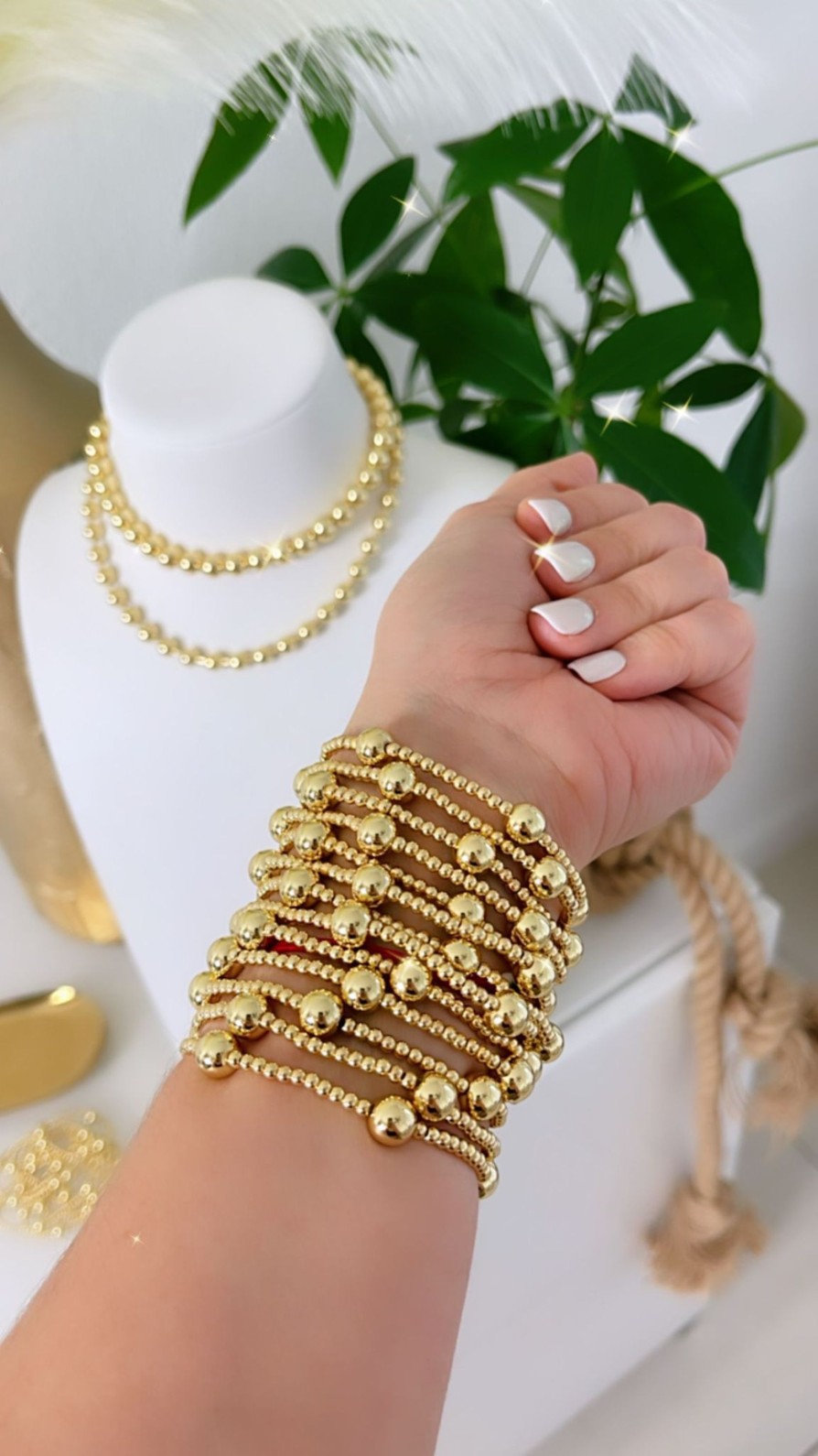 Women Kapel Boutique | Golden Balines Bracelet